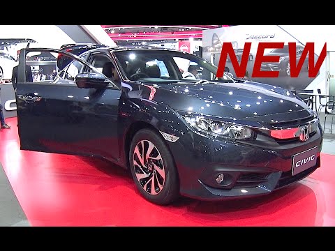 Thumbnail for All new 2016, 2017 Honda Civic, New Civic Hondas sedan TOP model 1.5 litre i-VTEC by Fuel efficiency, rall, Car, Vehicle, Honda Civic