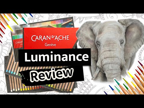 LUMINANCE by CARAN D'ACHE in the ultimate colored pencil test | THAT'S NEVER BEEN HAD BEFORE!! | ...