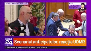 Kelemen Hunor: Soluția ar fi refacerea Coaliției. Ce spune liderul UDMR de formarea noului guvern