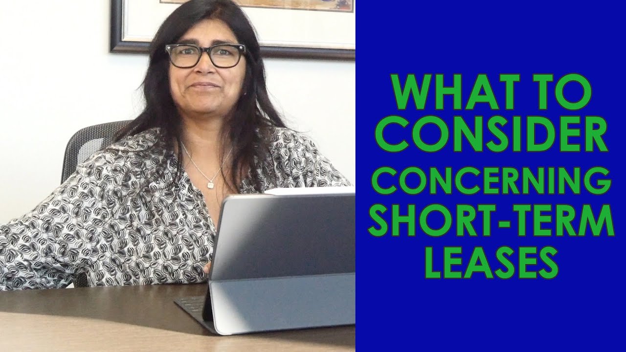 What to Consider Concerning Short-Term Leases