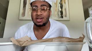 ASMR Eating Sounds/Lo-Fi Whispering / LR Burger