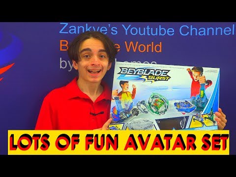 FUN LOADED  BEYBLADE BURST AVATAR ATTACK BATTLE SET REVIEW
