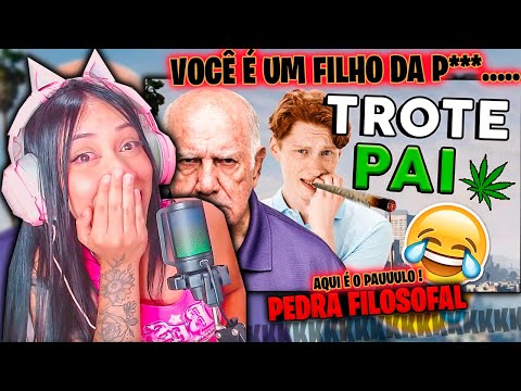 (PAULINHO o LOKO )TROTE DO FILHO DROGADO - CRIANÇA IRRITANTE - CHOREEEI DE RI KKKKK - REACT