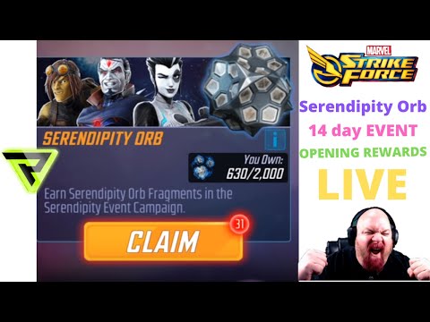 Serendipity Orb Opening - Domino Shards