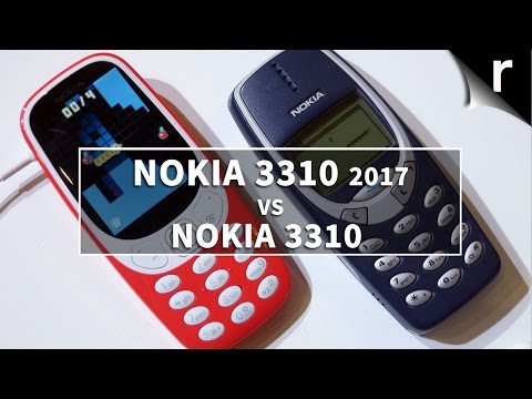 Nokia 3310 (2017) vs Nokia 3310 (2000): Blast from the past