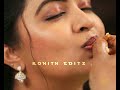 Foodie Rachitha Mahalakshmi Cute Eating Fish 4K