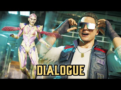 JOHNNY CAGE AFRAID OF A KISS DIALOGUE - MORTAL KOMBAT 11 ULTIMATE VERSION