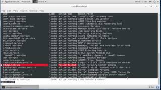 HOW TO Check Services STATUS  START STOP  on  CentOS 7