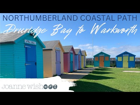 Druridge Bay to Warkworth - Walking Adventure on the Northumberland Coast with Artist Joanne Wishart