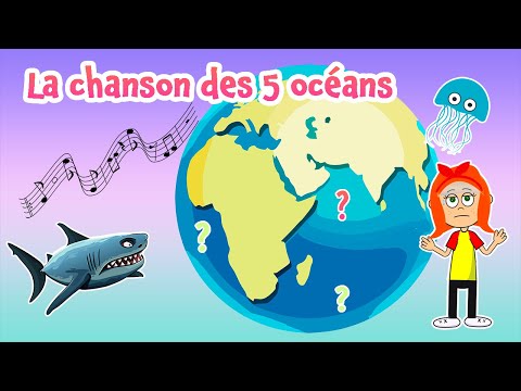 La chanson des 5 océans (Apprend le nom des océans en chantant avec moi)
