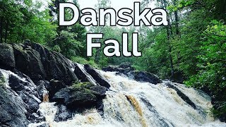 preview picture of video 'Danska Fall - Wasserfall & Naturschutzgebiet in Schweden'