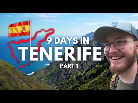 Exploring Tenerife Island For 9 DAYS [1/2] Hiking, Mountains, Seafood, Vlog