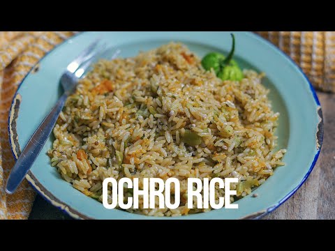 Okra (Ochro) Rice - Delicious "One Pot" Recipe