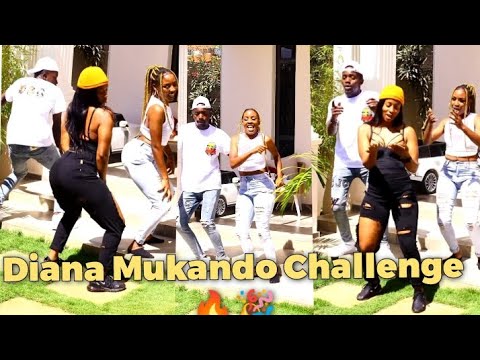 Diana Bahati and Varl Mukando Challenge 🔥🎉@TopTrending