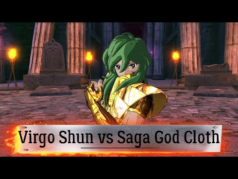 Saint Seiya: Soldiers Soul - Virgo Shun vs Saga (God Cloth) (3 Round)