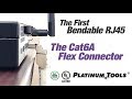 The First Bendable RJ45 Connector: Cat6A Flex Connector