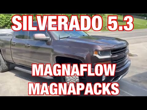 2016 Chevy Silverado 5.3L V8 DUAL EXHAUST w MAGNAFLOW MAGNAPACKS!