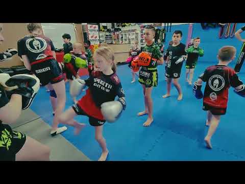 Kids Kickboxing Grading