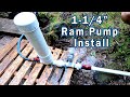 Full Ram Pump Install 1 1 4
