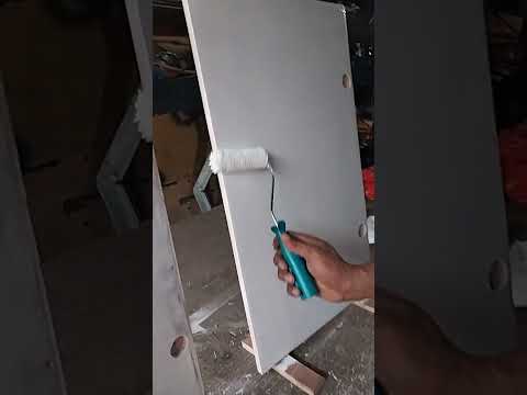 next step !!applying primer flat wall enamel!!#diy #viralshorts