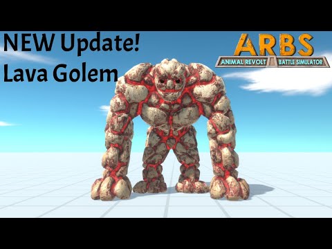 NEW Update! Lava Golem vs Every Unit |Animal Revolt Battle Simulator