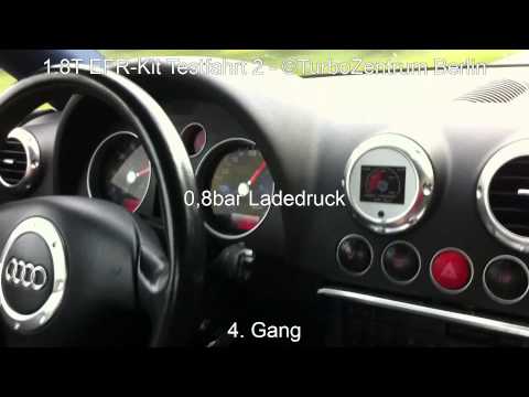 EFR-Turbo-Kit im 1.8T Audi TT - Zweite Testfahrt