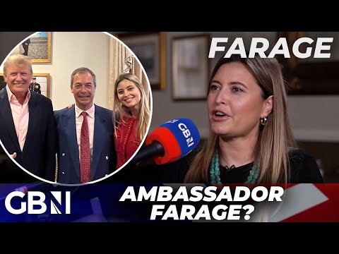'Ambassador Nigel Farage would be fantastic!' - Holly Valance recounts dinner with Farage and Trump