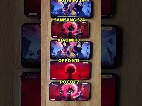 The 5G SMASHERS Battle POCO F7 vs OPPO K13 vs Xiaomi13 vs Samsung S24 vs Nothing3a - Which Reigns?