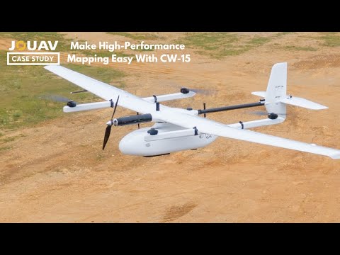 GETINDO Team's Mapping & Survey Workflow with CW-15 Drone