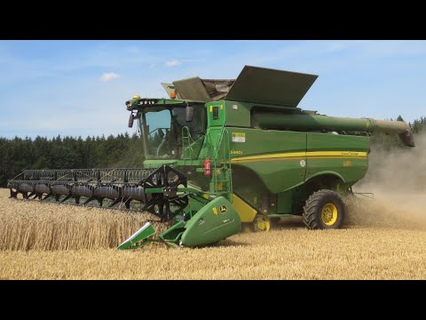 Getreideernte 2020 XXL 🚜 JOHN DEERE S680i - 6250R - 6810