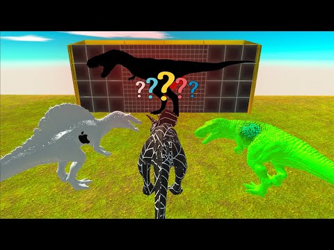 💥 Dinosaur Quiz ARBS Who Can Guess ? | T-REX / Spino - Animal Revolt Battle Simulator