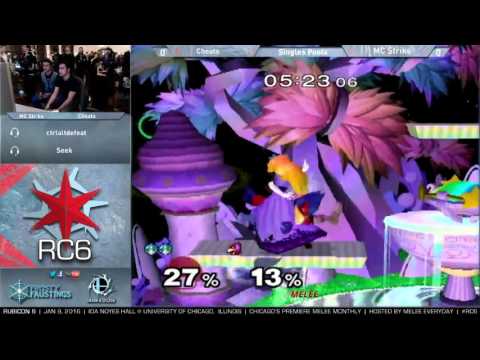 Rubicon 6 - Pools: MC Strike (Falco) vs. Cheato (Peach)