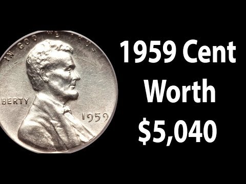 1959 Lincoln Cent Penny Value - Do You Have A 1959 Penny Worth $3,000?