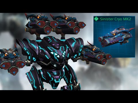 War Robots - How Strong Does The NEW Halloween Weapon “Cryo” Make The Spectre? | MK2 Performance
