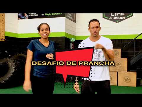 DESAFIO DE PRANCHA (Trincar o Abdômen)