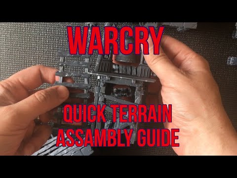 Quick Guide to assembling warcry terrain