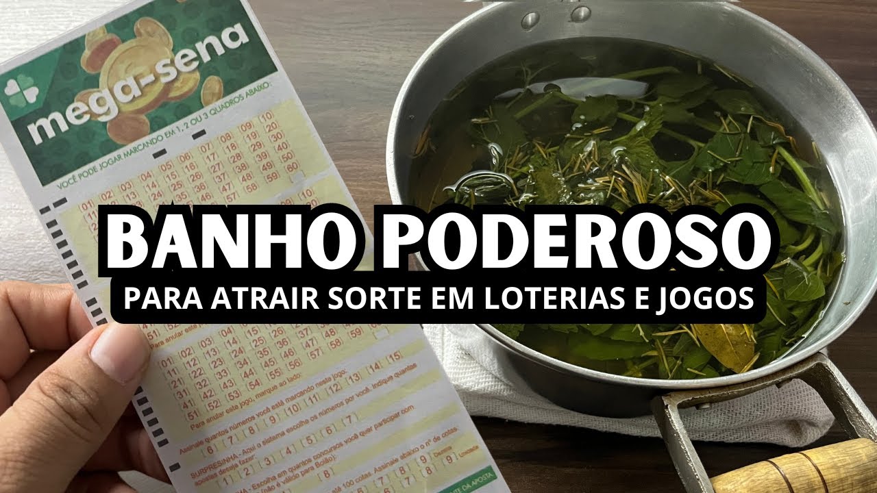 BANHO para ATRAIR SORTE ☘️ em LOTERIAS, JOGOS,  AUMENTAR VENDAS e ATRAIR CLIENTES