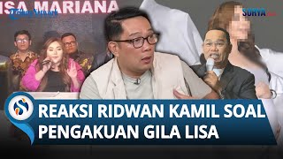 Reaksi Tak Biasa Pihak Ridwan Kamil Tanggapi Pengakuan Lisa Mariana hingga Instagram yang Diretas