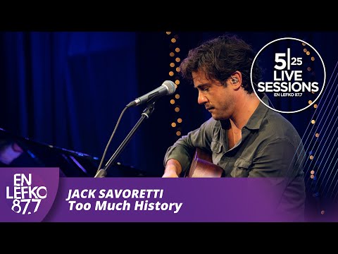525 Live Sessions: Jack Savoretti - Too Much History | En Lefko 87.7