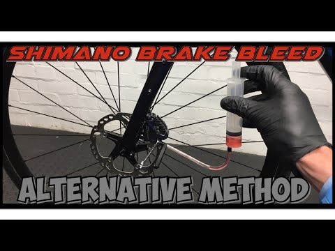 Shimano Hydraulic Road Disc Brake Alternative Bleed Method