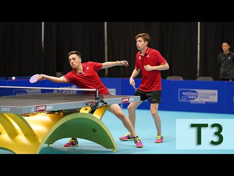 2022 NCTTA Collegiate Nationals - Coed Team and Women's Team Semifinals - Table 3