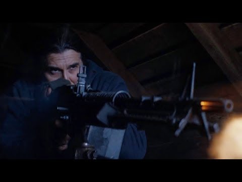 Hold the Dark (2018) | Police vs Terrorist | Shootout Scene | Part One | 1080p