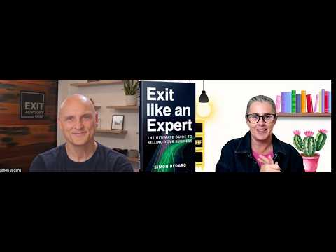 Exit Like an Expert Book #author Simon Bedard #business #booktube #bookrecommendations #books
