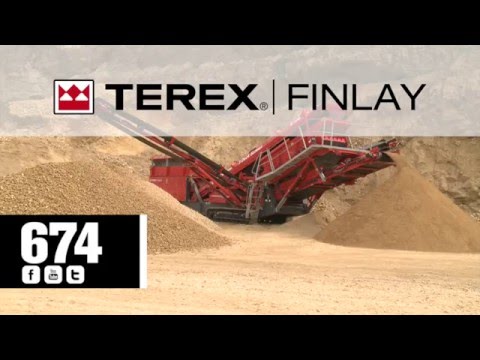 Terex Finlay 674 inclined screen