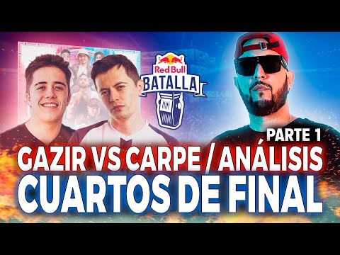 🚫 DOBLE RÉPLICA EN GAZIR VS CARPE | RED BULL BATALLA INTERNACIONAL 2022 | 4º PT. 1