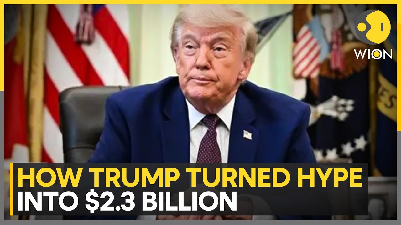 Trump Crypto Empire: $2.3 Billion, Zero Risk | World Liberty Financial's Billion-Dollar Trap | WION