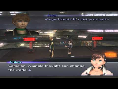 Xenosaga III HD Cutscene 065 - Night in the Park (Fifth Jerusalem Park) - ENGLISH - REGULAR MODE
