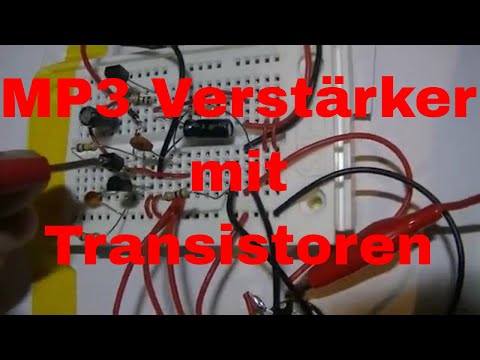 MP3 Verstärker mit BC547C BC557C S9014 S9015 Transistoren zum Selberbauen - eflose #1104