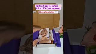 Rakhi gift under 250 #rakhi #rakhigifts #rakhispecial #rakshabandhan #gift #shorts #craft