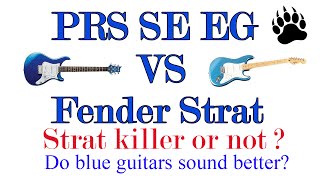 Video thumbnail for PRS SE EG vs Fender Stratocaster by Gear Up Guitar